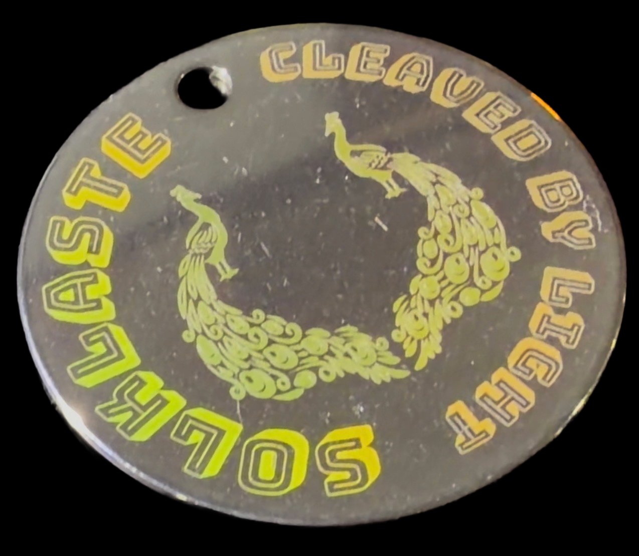 Color engraving on stainless steel with Solklaste branding